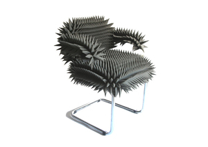 Prickly uncomfortable office chair