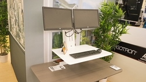 Ergotron Rear-Mounted Workfit-S