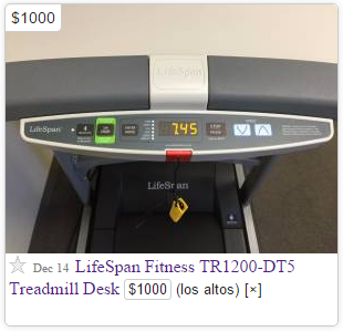 Five Creative Ways to Unload Your Old Treadmill Desk (And Bank That Tax Deduction) used treadmill desk for sale