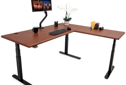 Imovr Lander L Shaped Standing Desk Review