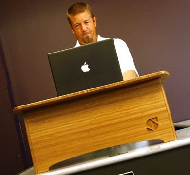 Standee Bamboo Standing Desk