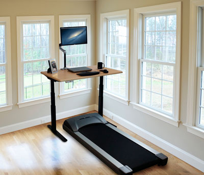 Telecommuting And Treadmill Desks A Perfect Pairing For The War