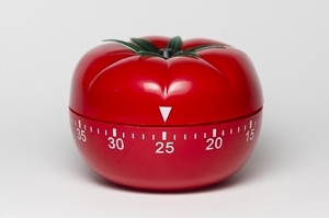 Pomodoro treadmill desk timer