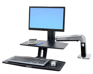 Workfit-A with Single LCD Monitor