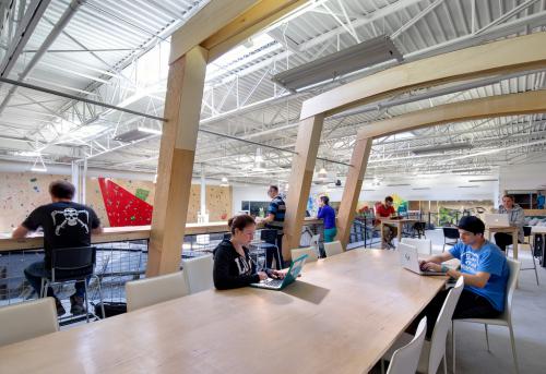 Brooklyn Boulders Collaborative Office