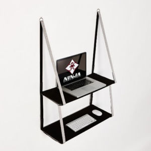Ninja Standing Desk with computer demostration