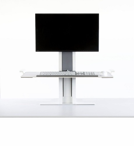 Humanscale QuickStand Sit Stand Workstation Review HumanScale QuickStand Sit Stand Workstation