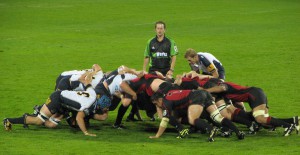 Scrum meetings are named after the scrum maneuver in rugby, honoring the notion of teamwork