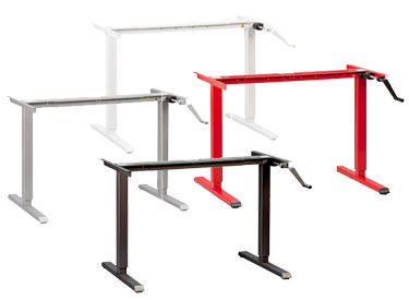 Hipso Adjustable Standing Desk - - 57 x 29