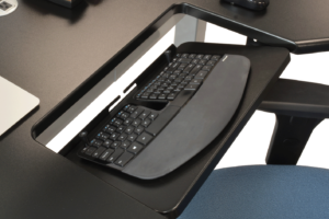 Omega Adjustable-Height Desk Adjustable Keyboard Platform