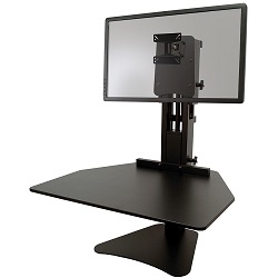 Victor Technology DC300 Desktop Riser Sneak Preview VIctor DC300 Sit Stand Workstation