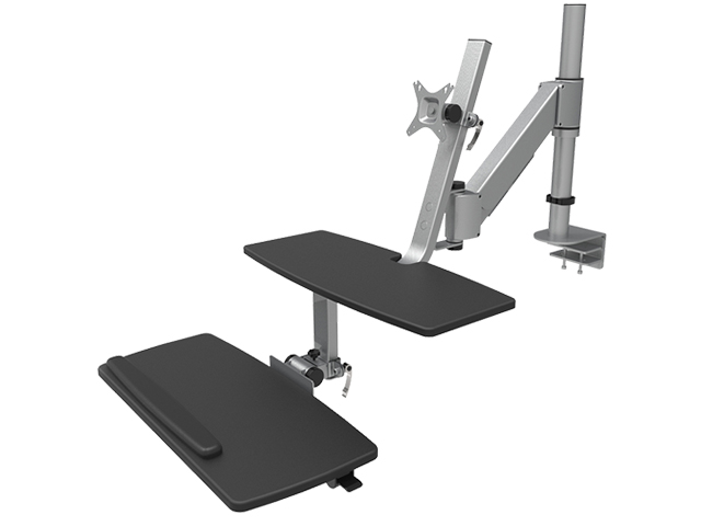 ESI Climb Desktop Riser Preview ESI Climb Adjustable Sit Stand Workstation Review