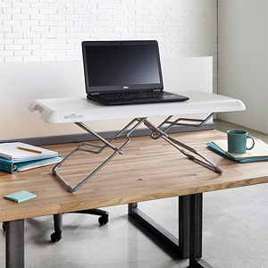 Varidesk Soho Sit Stand Workstation in White