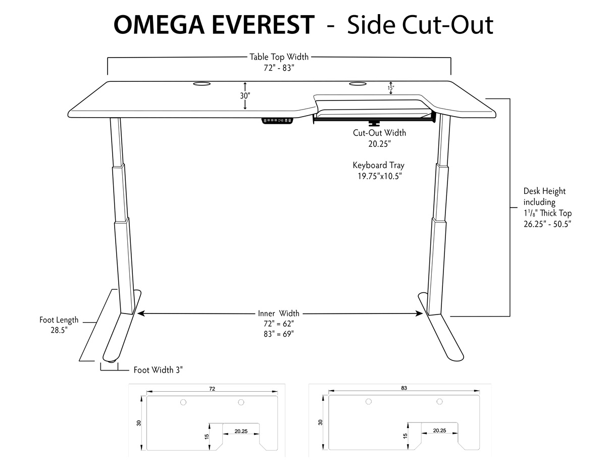 Imovr Omega Everest Electric Standing Desk Review