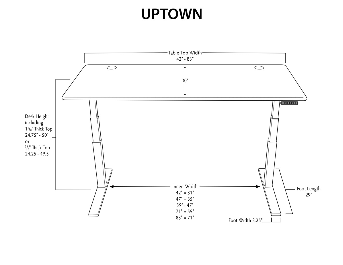 Imovr Thermodesk Uptown Adjustable Height Desk Review