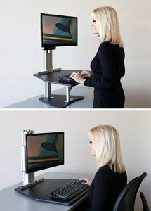 standing desk converter