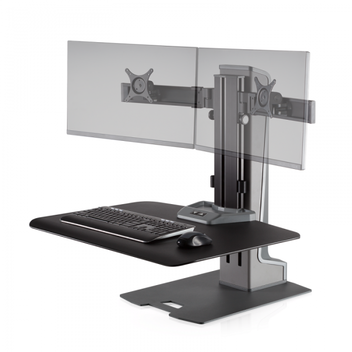 Best Standing Desk Converters The Experts Review Winston E Dual