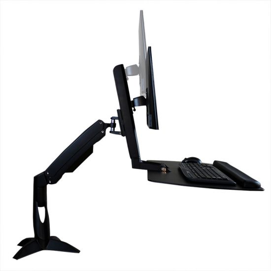 Helium Junior Standing Desk Converter Review Hover Helium Junior, Right Angle