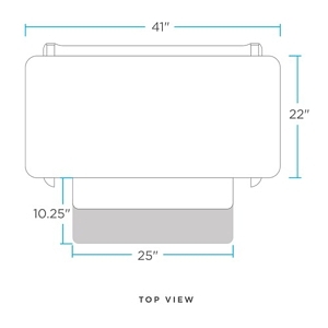 InMovement Elevate Desktop DT2 Standing Desk