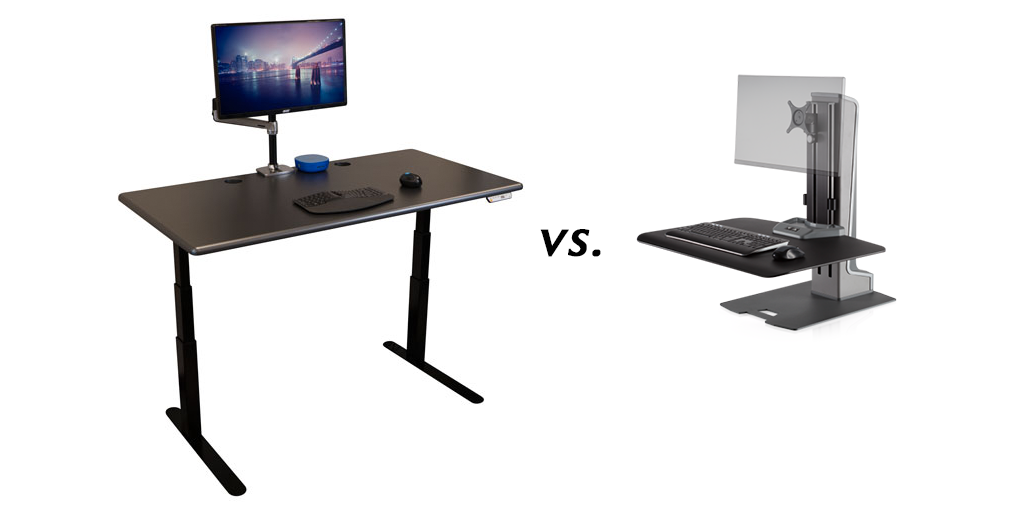 What to Choose? Standing Desk vs. Standing Desk Converter
