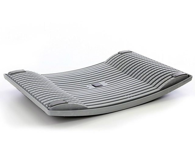 Gymba Board Review Grey rocker board for standing desk