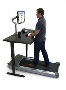 Cascade Standing Desk with SteadyType