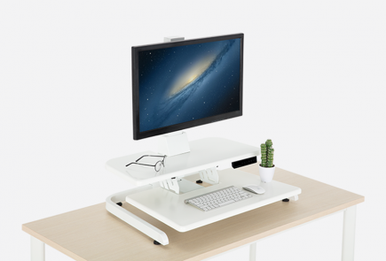 The Best Standing Desks In 2018 Reviews Standing Desk Converter Autonomous Smartdesk Mini