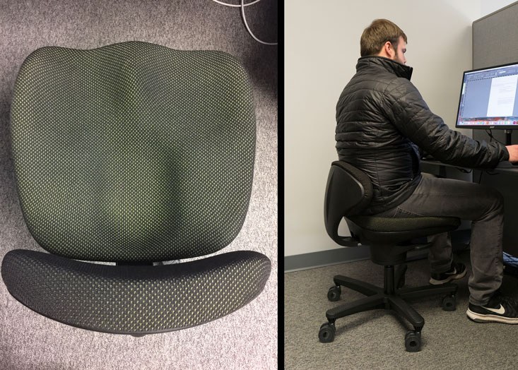 CoreChair Sculpted Ergonomic Seat