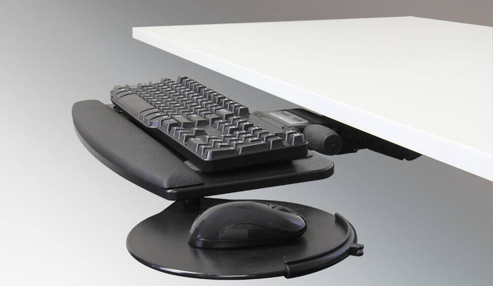 Imovr Trackless Under Desk Keyboard Tray Review