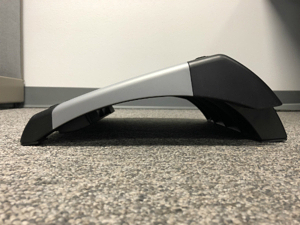 iMovR footrest partially unfolded