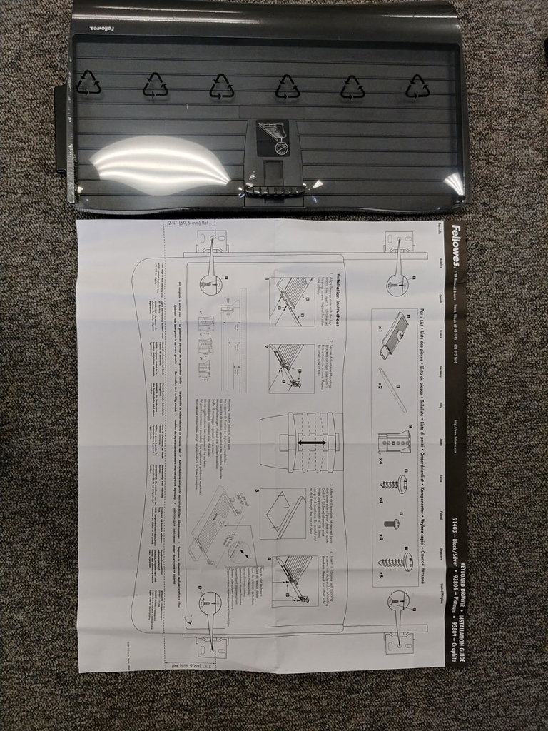 Fellowes Office Suites Underdesk Keyboard Drawer We Lab Tested It