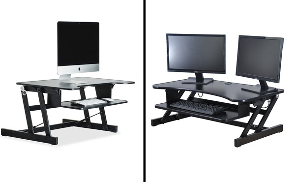 Lorell Sit-to-Stand Standing Desk Converters