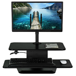 MountIt Standing Desk with monitor mount