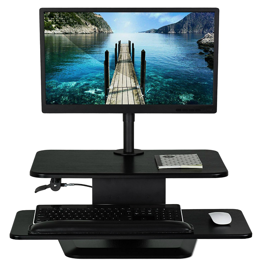 MountIt Standing Desk with monitor mount