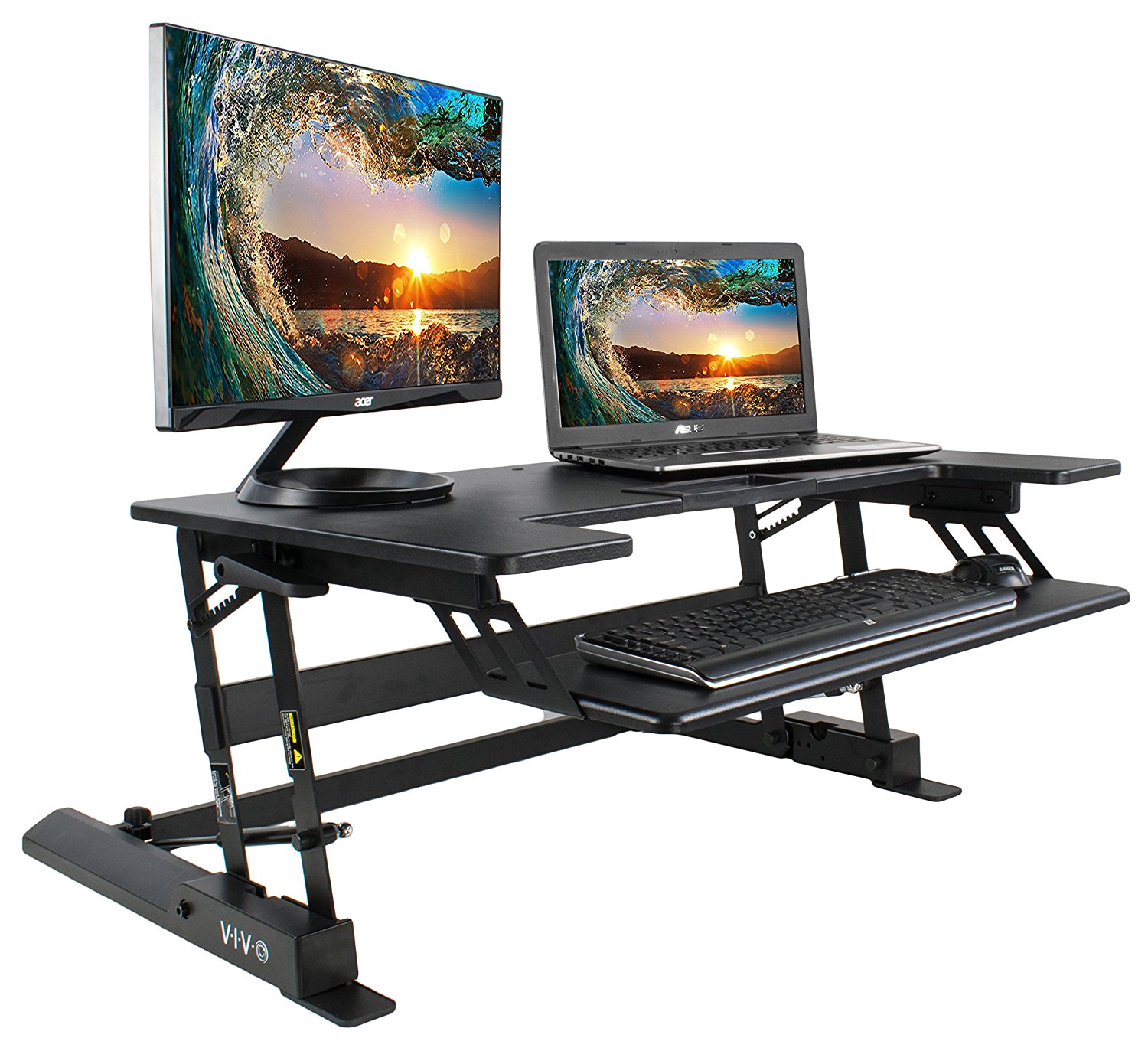 Best Standing Desk Converters The Experts Review Vivo Standing Desk Converter