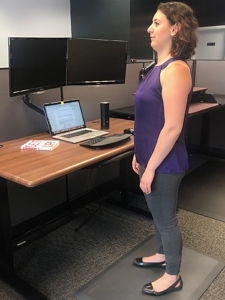 Sit Stand Desk Stretches - Neck Retraction 2