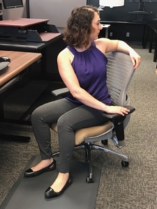Standing Desk Stretches - Torso Stretch