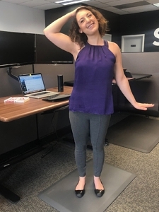 Sit Stand Desk Stretches - Upper Shoulder and Neck 2