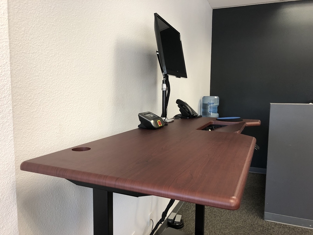 Lander Treadmill Desk - Stability at Taller Heights