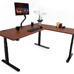 imovr lander l-shaped standing desk review