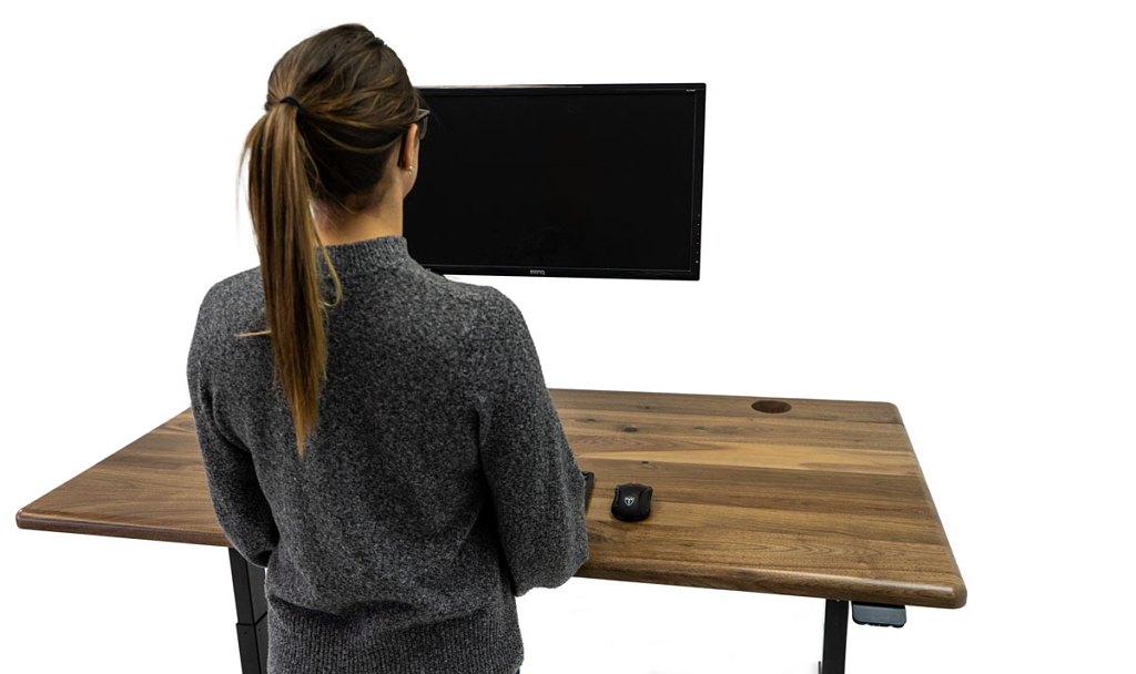 Lander Desk with Real Wood Top