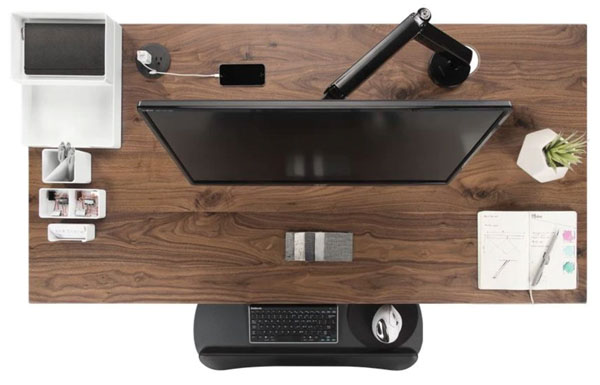 UpLift Solid Wood Desk