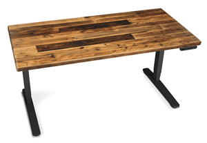 UpLift Reclaimed Wood Desk