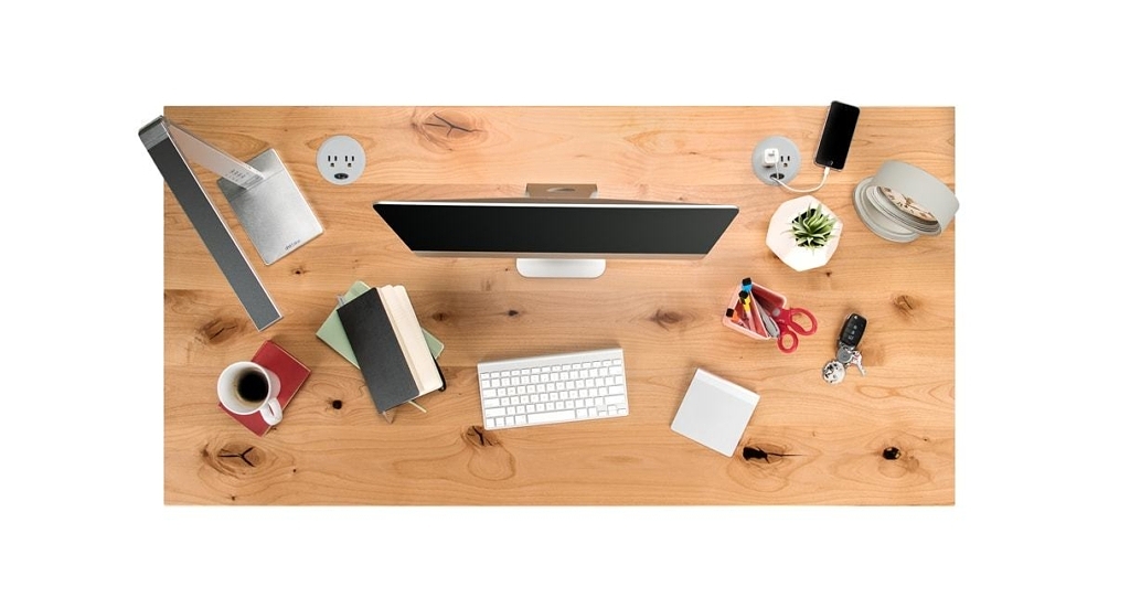 UpLift Custom Wood Desk