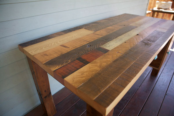 Reclaimed Wood Desk