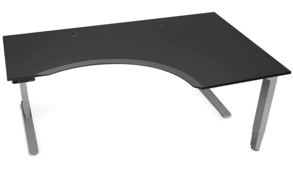 Uplift Curved Corner L Shaped Sit Stand Desk Review