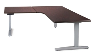 uplift custom l-desk custom