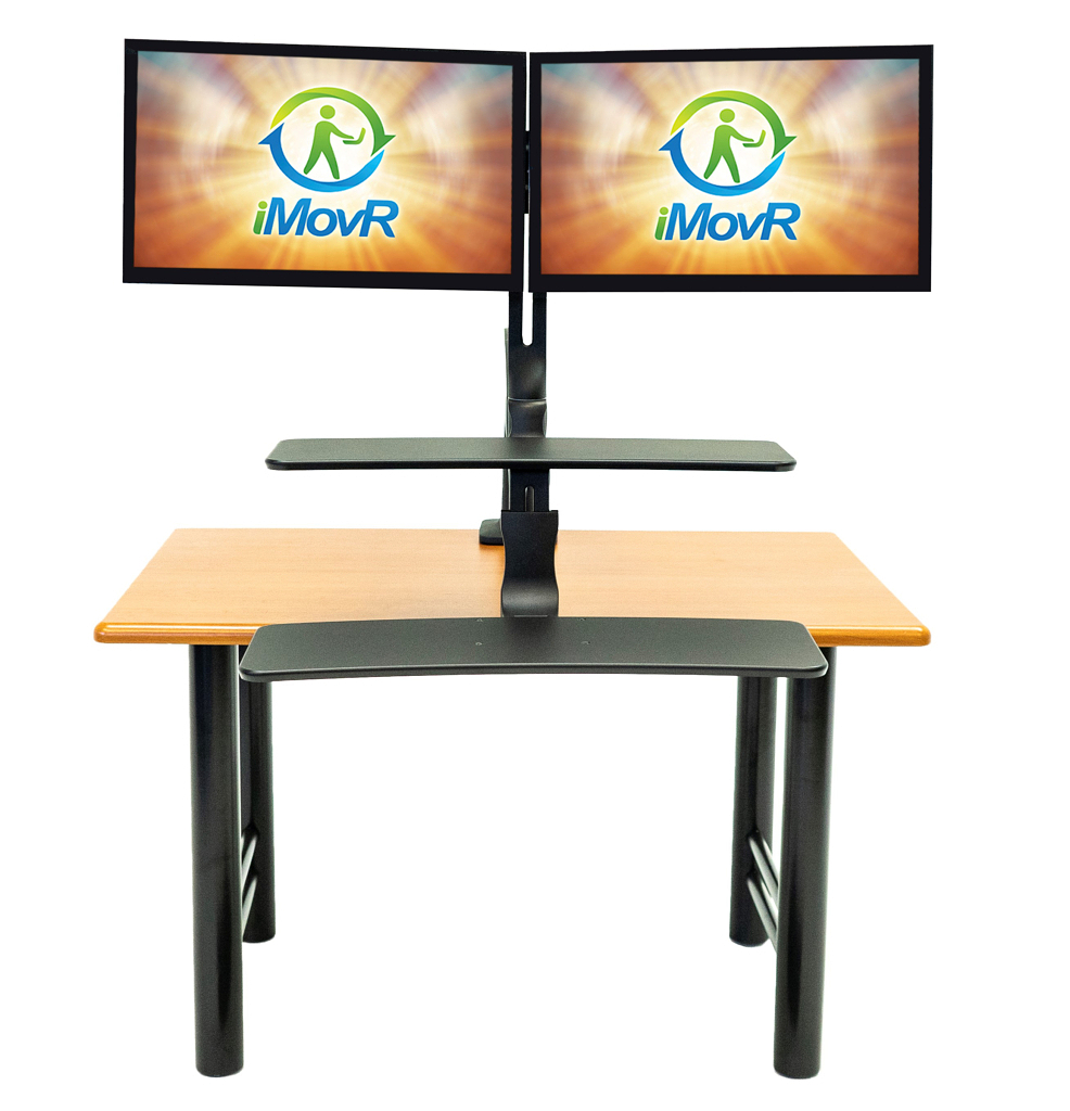 Cadence Plus Standing Desk Converter - Dual Monitors