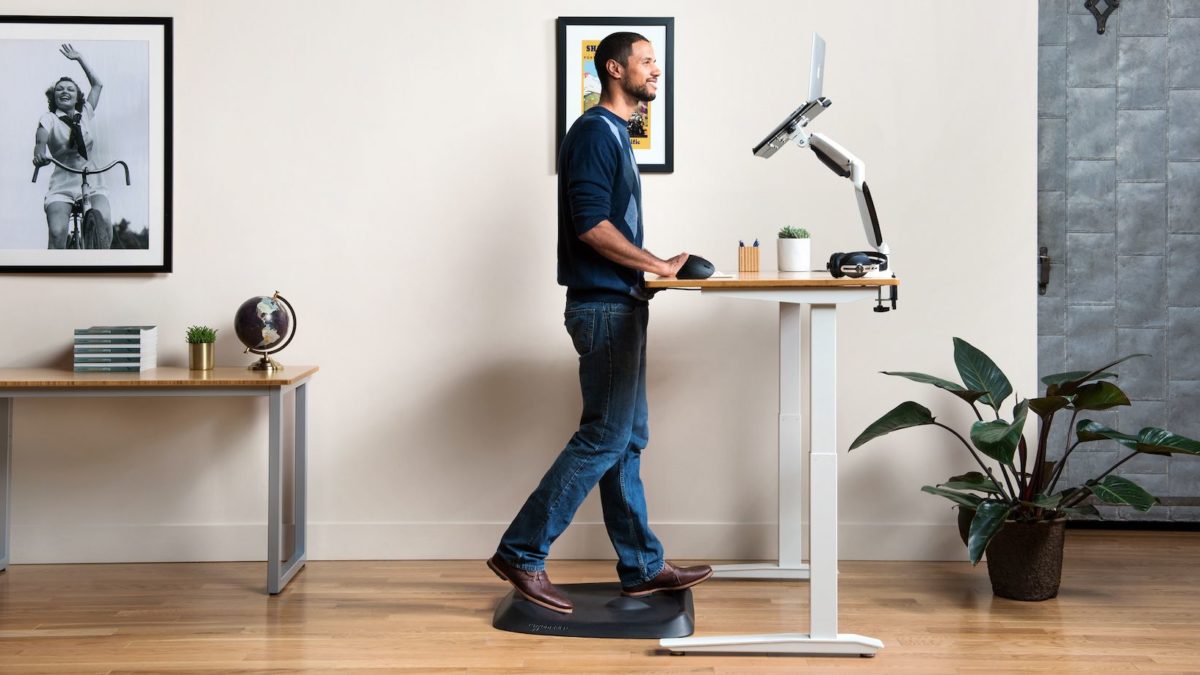 CubeFit TerraMat - Standing Desk Mat for Home Office - Mat Standing De