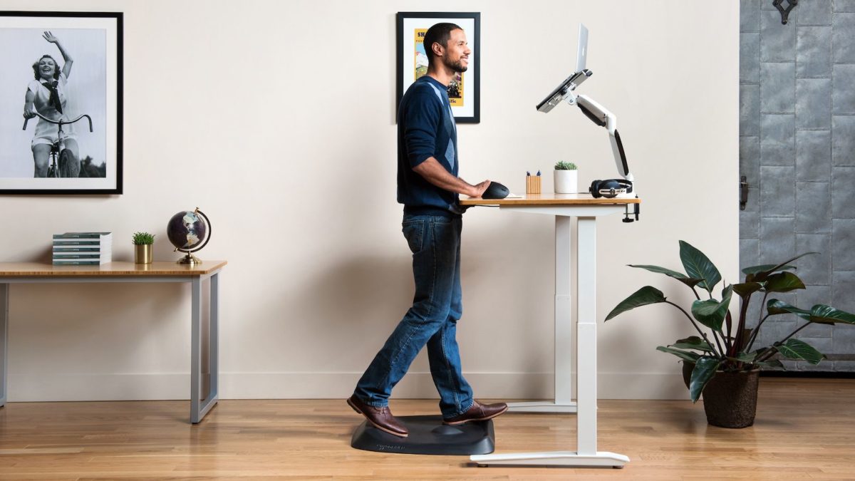 Active Standing Mat not flat anti-fatigue mat for standing desks